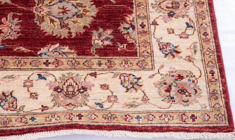 Chobi Red Hand Knotted 51 X 610 Area Rug 700-146255 Image 4