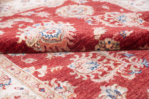 Chobi Red Hand Knotted 51 X 610 Area Rug 700-146255 Image 5