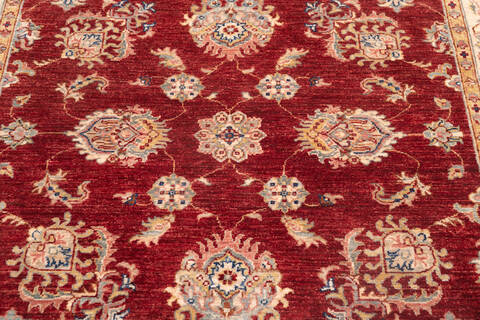 Chobi Red Hand Knotted 410 X 611 Area Rug 700-146256 Image 3