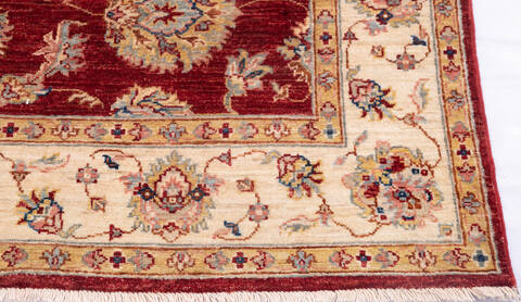 Chobi Red Hand Knotted 410 X 611 Area Rug 700-146256 Image 4