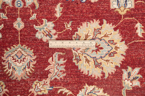 Chobi Red Hand Knotted 410 X 611 Area Rug 700-146256 Image 6