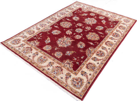 Chobi Red Hand Knotted 411 X 67 Area Rug 700-146258 Image 2
