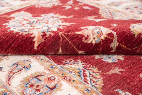 Chobi Red Hand Knotted 411 X 67 Area Rug 700-146258 Image 5