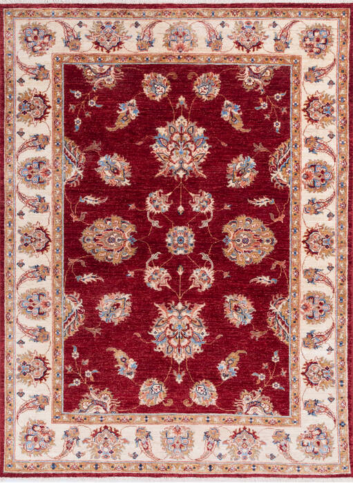 Chobi Red Hand Knotted 411 X 67 Area Rug 700-146258 Image 0