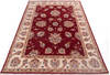 Chobi Red Hand Knotted 411 X 67 Area Rug 700-146258 Thumb 1