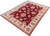 Chobi Red Hand Knotted 411 X 67  Area Rug 700-146258 Thumb 2