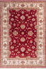 Chobi Red Hand Knotted 69 X 97  Area Rug 700-146261 Thumb 0