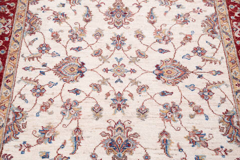 Chobi Beige Hand Knotted 41 X 63 Area Rug 700-146263 Image 3