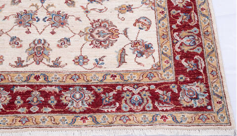Chobi Beige Hand Knotted 41 X 63 Area Rug 700-146263 Image 4