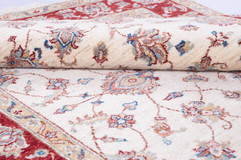 Chobi Beige Hand Knotted 41 X 63 Area Rug 700-146263 Image 5