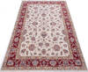 Chobi Beige Hand Knotted 41 X 63  Area Rug 700-146263 Thumb 1