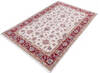 Chobi Beige Hand Knotted 41 X 63 Area Rug 700-146263 Thumb 2
