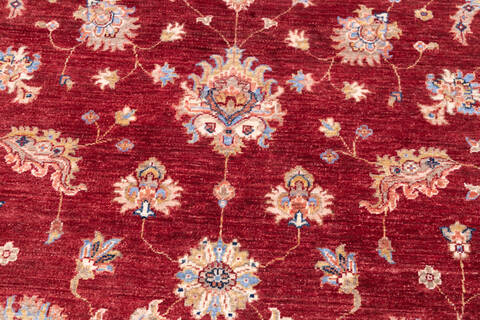 Chobi Red Hand Knotted 59 X 82 Area Rug 700-146264 Image 3