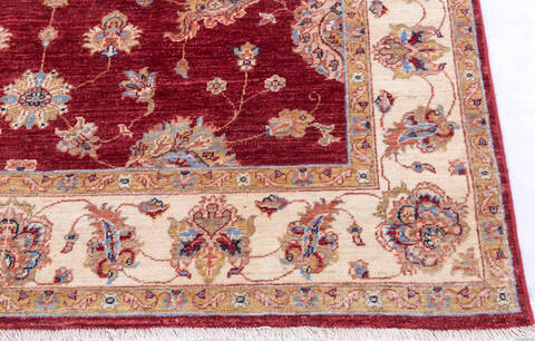 Chobi Red Hand Knotted 59 X 82 Area Rug 700-146264 Image 4