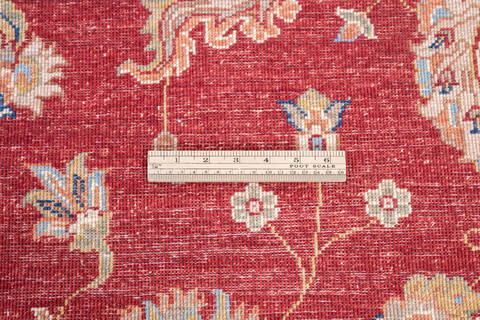 Chobi Red Hand Knotted 59 X 82 Area Rug 700-146264 Image 6