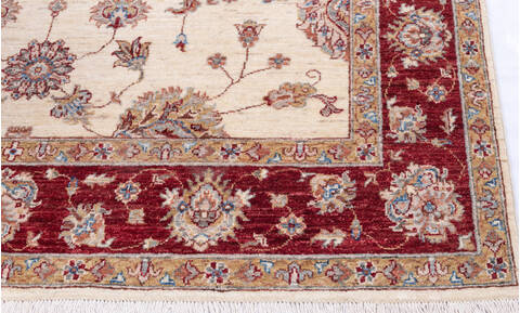 Chobi Red Hand Knotted 510 X 80 Area Rug 700-146265 Image 4