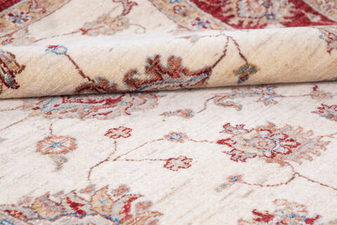 Chobi Red Hand Knotted 510 X 80 Area Rug 700-146265 Image 5