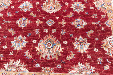 Chobi Red Hand Knotted 57 X 80  Area Rug 700-146267 Image 3