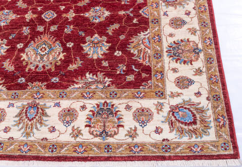 Chobi Red Hand Knotted 57 X 80  Area Rug 700-146267 Image 4