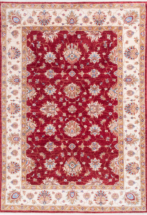 Chobi Red Hand Knotted 57 X 80  Area Rug 700-146267 Image 0