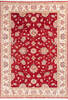 Chobi Red Hand Knotted 57 X 710  Area Rug 700-146269 Thumb 0