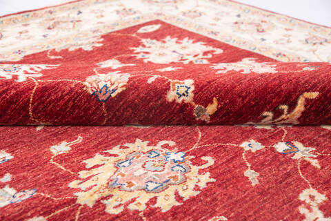Chobi Red Hand Knotted 59 X 82 Area Rug 700-146270 Image 5
