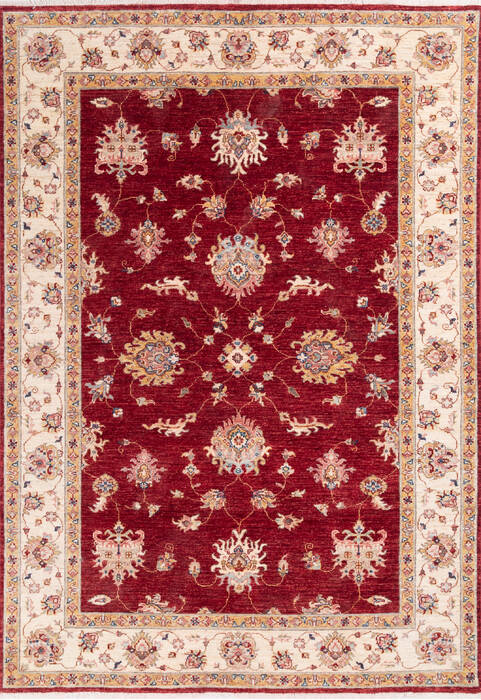 Chobi Red Hand Knotted 59 X 82 Area Rug 700-146270 Image 0