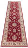 Chobi Red Runner Hand Knotted 29 X 102  Area Rug 700-146271 Thumb 1