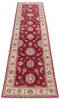Chobi Red Runner Hand Knotted 29 X 102 Area Rug 700-146271 Thumb 1