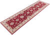 Chobi Red Runner Hand Knotted 29 X 102  Area Rug 700-146271 Thumb 2