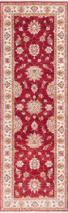 Chobi Red Runner Hand Knotted 28 X 84 Area Rug 700-146273 Image 0