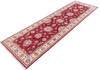Chobi Red Runner Hand Knotted 28 X 84  Area Rug 700-146273 Thumb 2