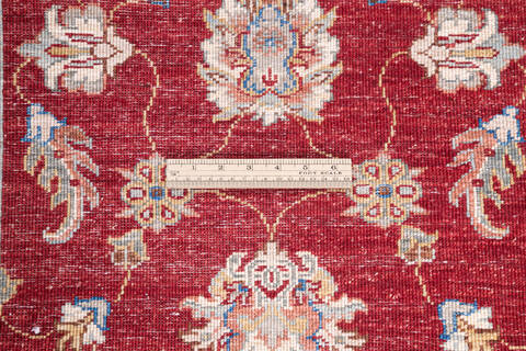 Chobi Red Runner Hand Knotted 28 X 84 Area Rug 700-146274 Image 6