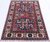 Kazak Red Hand Knotted 33 X 411 Area Rug 700-146283 Thumb 1