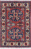 Kazak Red Hand Knotted 33 X 411 Area Rug 700-146283 Thumb 0