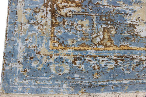 Modern Multicolor Hand Knotted 80 X 100 Area Rug 902-146288 Image 2