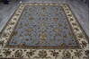 Jaipur Blue Hand Knotted 80 X 103  Area Rug 905-146290 Thumb 12