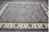 Jaipur Blue Hand Knotted 81 X 101 Area Rug 905-146292 Thumb 4
