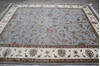 Jaipur Blue Hand Knotted 81 X 101  Area Rug 905-146292 Thumb 4