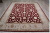 Jaipur Red Hand Knotted 80 X 100  Area Rug 905-146296 Thumb 1