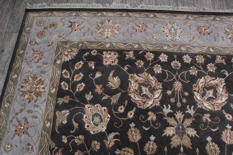 Jaipur Brown Hand Knotted 81 X 102 Area Rug 905-146300 Image 8