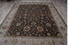 Jaipur Brown Hand Knotted 81 X 102  Area Rug 905-146300 Thumb 10