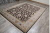 Jaipur Brown Hand Knotted 81 X 102  Area Rug 905-146300 Thumb 3