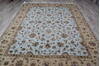 Jaipur Blue Hand Knotted 80 X 105  Area Rug 905-146310 Thumb 10