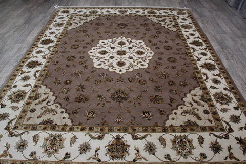 Jaipur Beige Hand Knotted 711 X 100 Area Rug 905-146311 Image 10