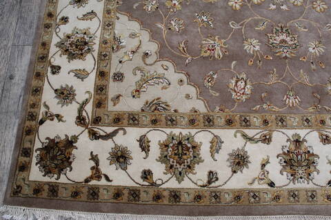 Jaipur Beige Hand Knotted 711 X 100 Area Rug 905-146311 Image 5