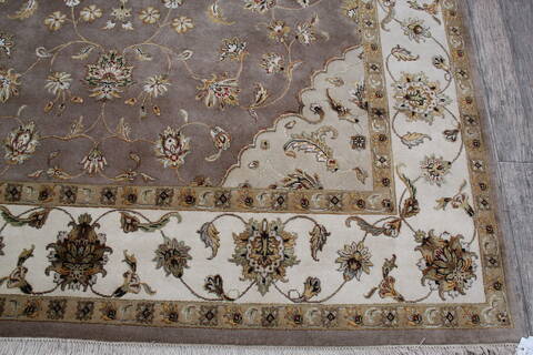 Jaipur Beige Hand Knotted 711 X 100 Area Rug 905-146311 Image 6