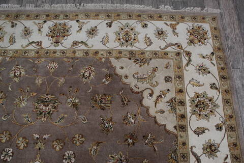 Jaipur Beige Hand Knotted 711 X 100 Area Rug 905-146311 Image 9