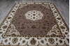 Jaipur Beige Hand Knotted 711 X 100  Area Rug 905-146311 Thumb 10