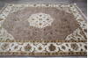 Jaipur Beige Hand Knotted 711 X 100  Area Rug 905-146311 Thumb 4